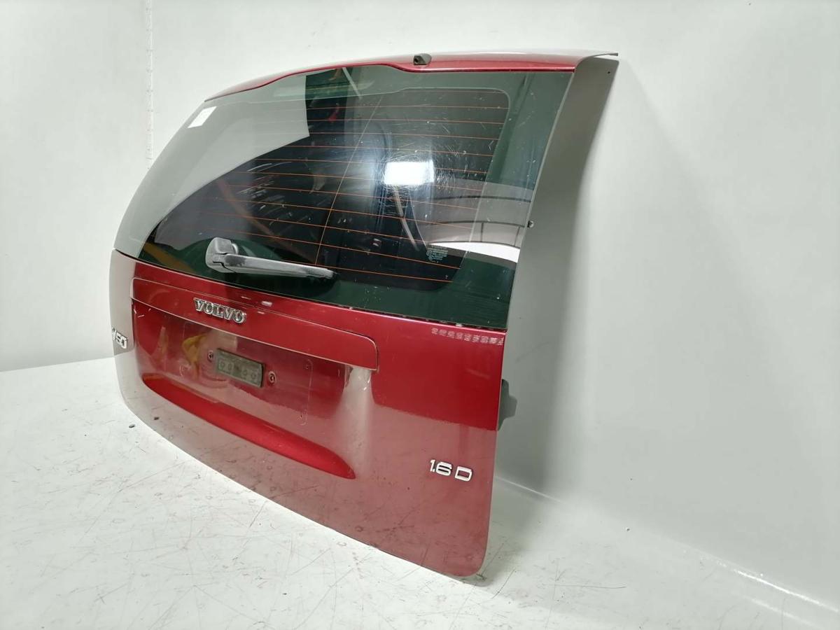 Volvo V50 original Heckklappe mit Heckscheibe 45400 Ruby Red Pearl Kombi Bj.2005